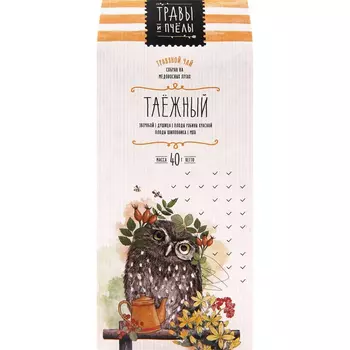 Чай травяной Травы и пчелы таёжный 40 г