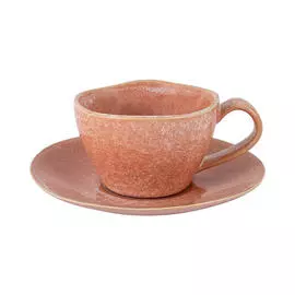 Чайная пара Home and Style Canvas Red 180 мл