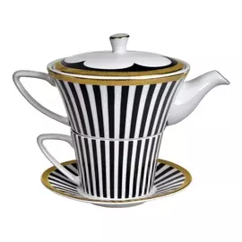 Чайник с чашкой Porcelana Bogucice Serco 1 персона