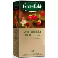 Чай Greenfield Wildberry Rooibos в пакетиках 25 шт