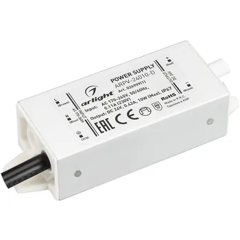 Блок питания ARPV-24010-D (24V, 0.42A, 10W) (Arlight, IP67 Металл) 026909(1)