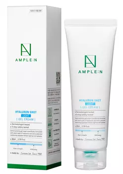AMPLE:N Гель-крем гиалуроновый Водяная бомба лайт / HYALURON SHOT LIGHT GEL CREAM 80 мл
