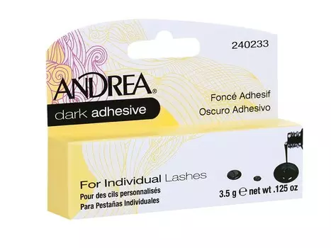 ANDREA Клей для пучков черный / Mod Perma Lash Adhesive Dark 3.5 г