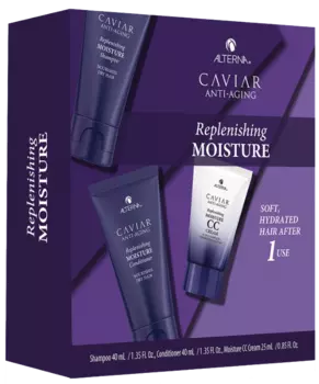ALTERNA Набор для волос Комплексная биоревитализация / Caviar Replenishing Moisture Consumer Trial Kit