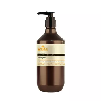 ANGEL PROFESSIONAL Шампунь для волос сияющий цвет с цветком апельсина / Angel Provence 400 мл
