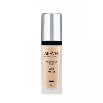 ARAVIA Крем тональный матирующий для лица, 02 / foundation SOFT MATTE 30 мл