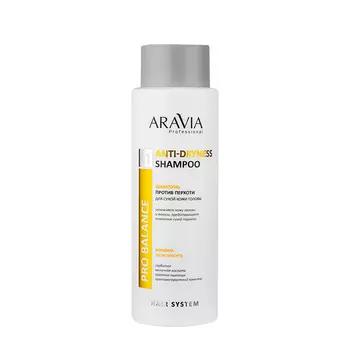 ARAVIA Professional Шампунь против перхоти для сухой кожи головы / Anti-Dryness Shampoo 400 мл