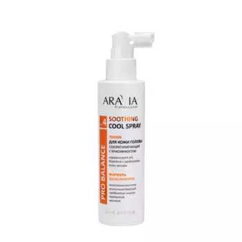 ARAVIA Professional Тоник для кожи головы себорегулирующий с криоэффектом Soothing Cool Spray, 150 мл