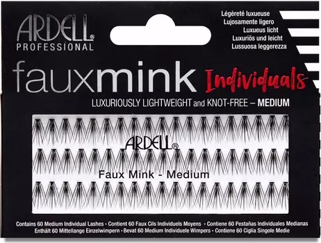 ARDELL Пучки ресниц средние, норка / PRO Faux Mink