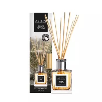 AREON Диффузор ароматический, черный кристалл / HOME PERFUME STICKS Black Crystal 150 мл