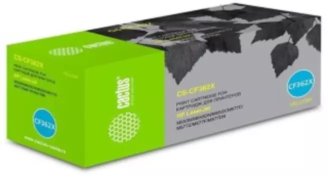 Картридж Cactus CS-CF362X YELLOW