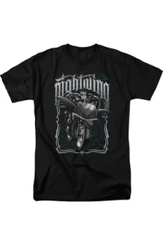 Футболка с коротким рукавом для взрослых Batman Nightwing Biker Gildan, черный