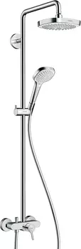 Душевая стойка Hansgrohe Croma Select E 180 27258400 с однорычажным смесителем