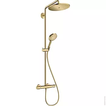Душевая стойка Hansgrohe Croma Select S 280 полированное золото