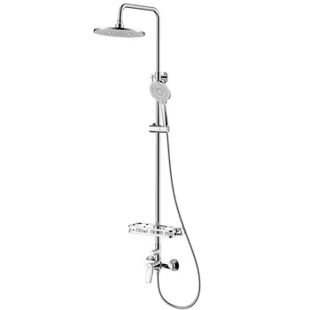 Душевая стойка Lemark Ortus LM11360C со смесителем, хром