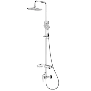 Душевая стойка Lemark Verba LM11460C со смесителем, хром