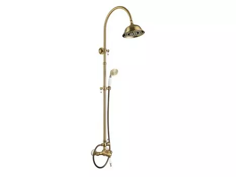 Душевая стойка Aksy Bagno Faenza Fa410-2005-2001 Bronze