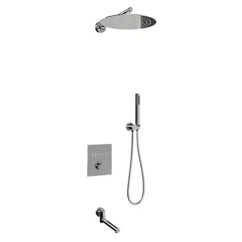 Душевая система RGW Shower Panels SP-370 встраиваемая, хром