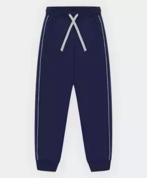 Брюки спортивные с кулисками синие Button Blue (122)