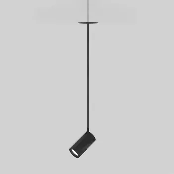 Встраиваемый светильник 8W черный Elektrostandard Drop 50242 LED