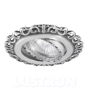 Встраиваемый светильник круглый Donolux A1551 A1551-Pat.Silver