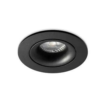 Встраиваемый светильник круглый Black RAUMBERG R200Bk Raumberg
