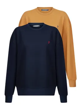 Свитер Jacey Quinn Sweatshirt, темно-синий