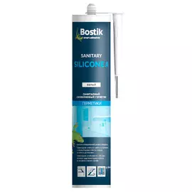 Герметик Bostik Sanitary Silicone A белый 280 мл