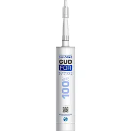 Герметик Gudfor 100% санитарный силиконовый Белый 310 мл