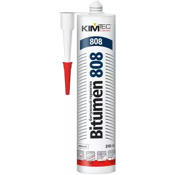 Герметик KIM TEC Bitumen 808 битумный черный 310 мл