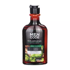 Гель для душа Men Code с экстрактом хмеля и мяты 300 мл