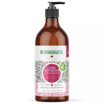 Гель для душа Synergetic Гвоздика и дикая клюква, 750 мл
