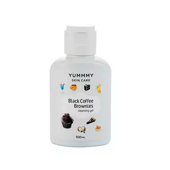 Гель для лица очищающий Yummmy black coffee 100 мл
