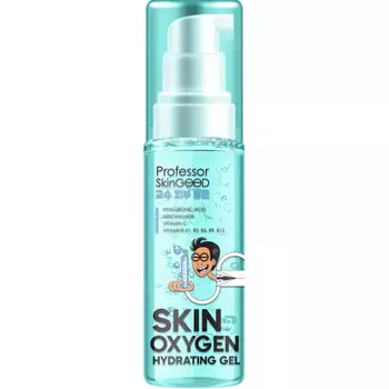 Гель для лица увлажняющий Professor SkinGood "SKIN OXYGEN HYDRATING GEL" с гиалуроновой кислотой и витаминами B и C, крем гель, уход за лицом, 50мл