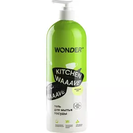 Гель для мытья посуды Wonder Lab Kitchen Waaave Яблочный цвет 1 л