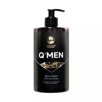 Гель для душа мужской Q'Men Men power 640 мл