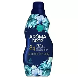Гель для стирки Aroma Drop 2 в 1 свежесть лотоса 1 л