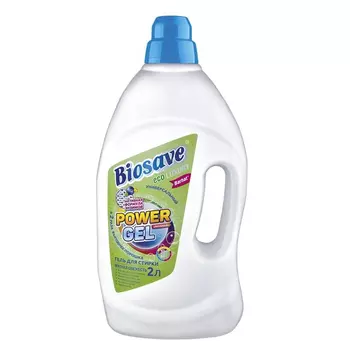 Гель для стирки Biosave Luxury мятная свежесть 2л