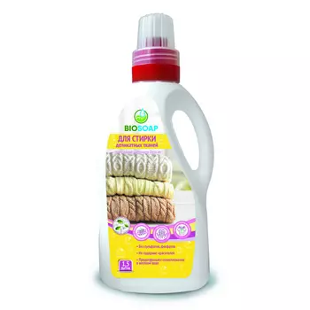 Гель для стирки Biosoap для деликатных тканей 1,5 л