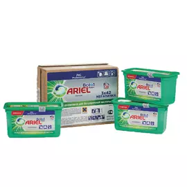 Гель-капсулы для стирки Ariel Professional Горный родник 3х42 шт