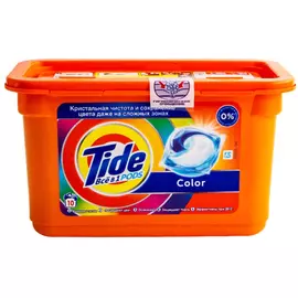 Гель-капсулы для стирки Tide Color 10 шт х 22,8 г