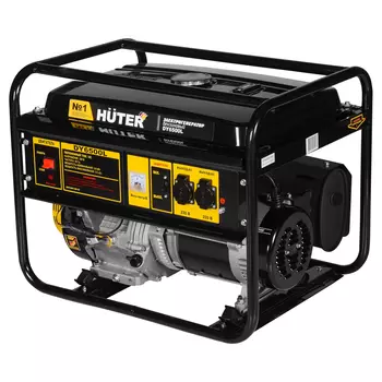 Генератор HUTER бензиновый DY6000L