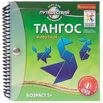 Магнитная игра Тангос животные