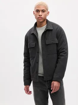 Утепленная куртка Gap, серый