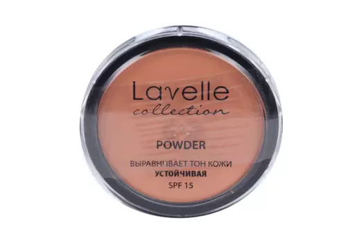 Пудра LavelleCollection PD-12 компактная устойчивая SPF-15 Powder тон 03 бежевый