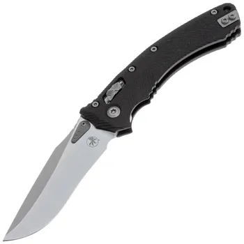 Складной нож Microtech Amphibian, сталь M390MK, рукоять G10, 137RL-10FLGTBK
