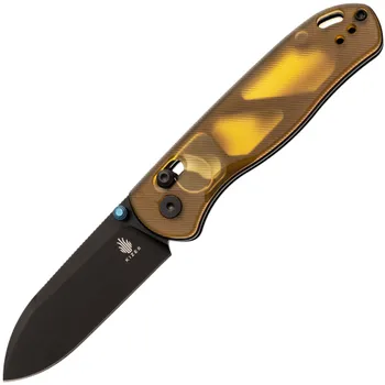 Складной нож Kizer Drop Bear, сталь Nitro V, рукоять PEI