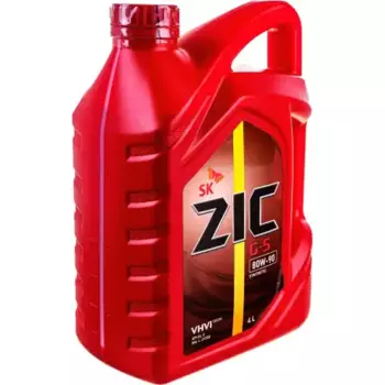 Масло для АКПП и ГУР ZIC G-5 162633 80W-90 синтетическое 4 л