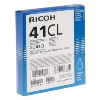 Картридж Ricoh GC 41CL Голубой. 600 страниц.