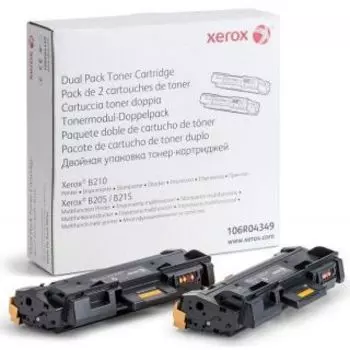 Картридж Xerox 106R04349 черный x2